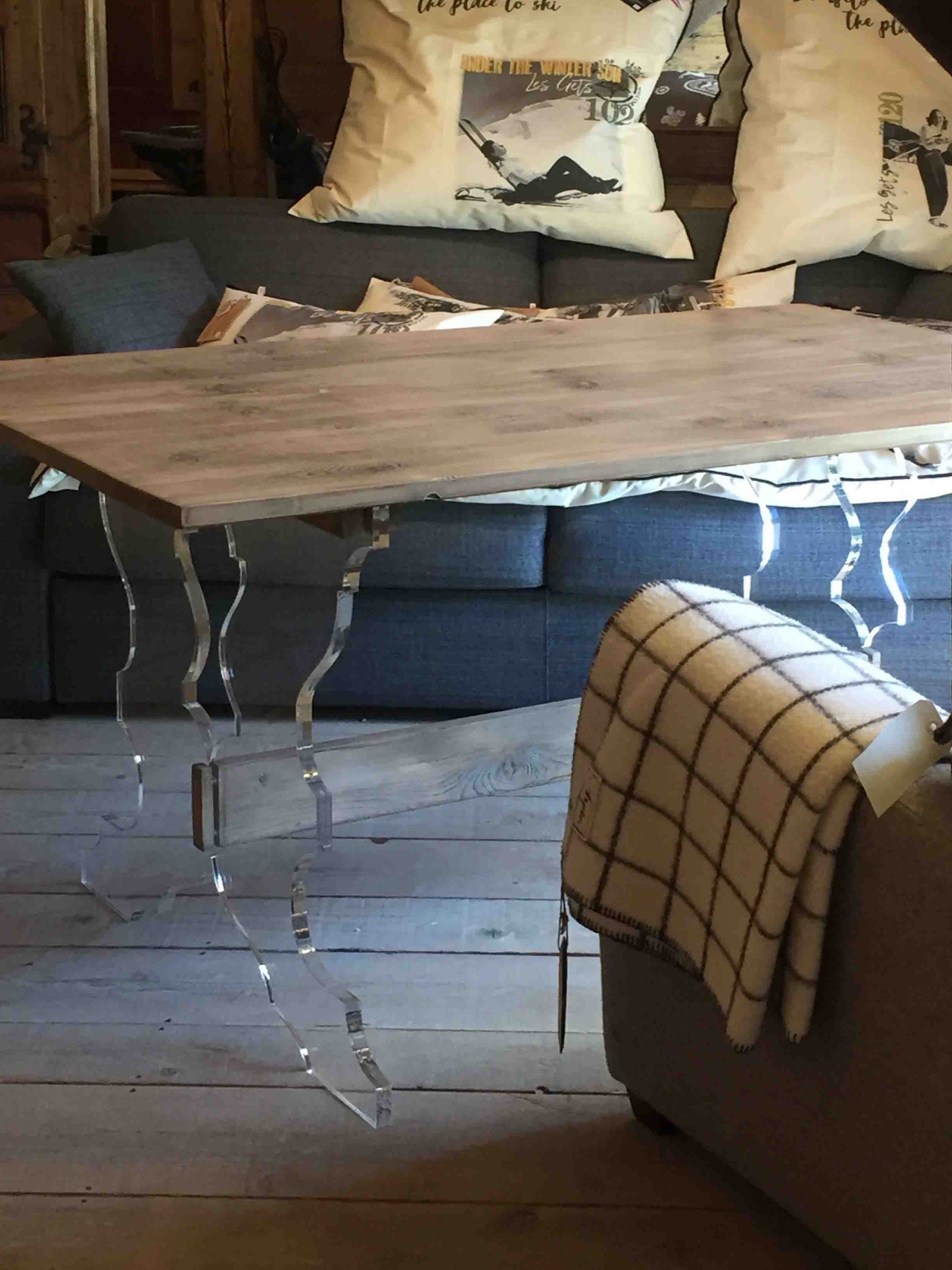 Table montagne design