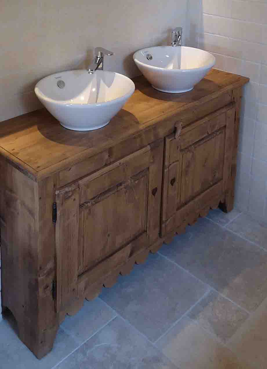 Meuble de Salle de Bain sur Mesure Les Gets