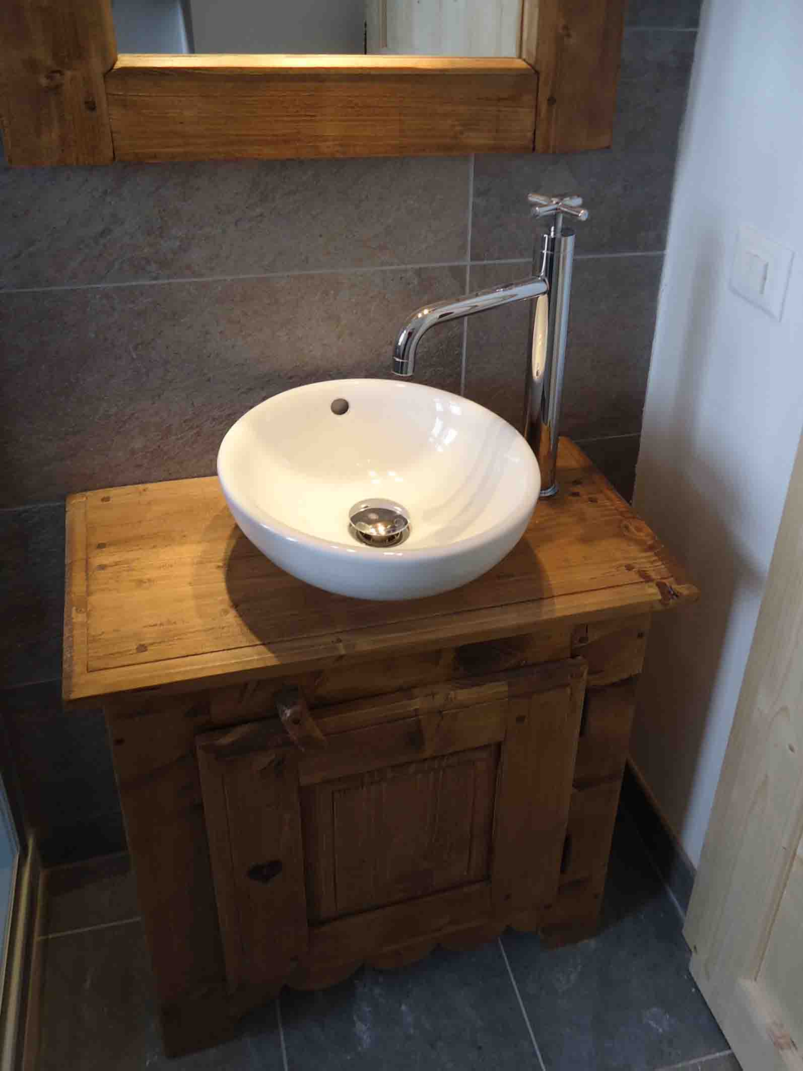 Meuble de Salle de Bain sur Mesure Les Gets