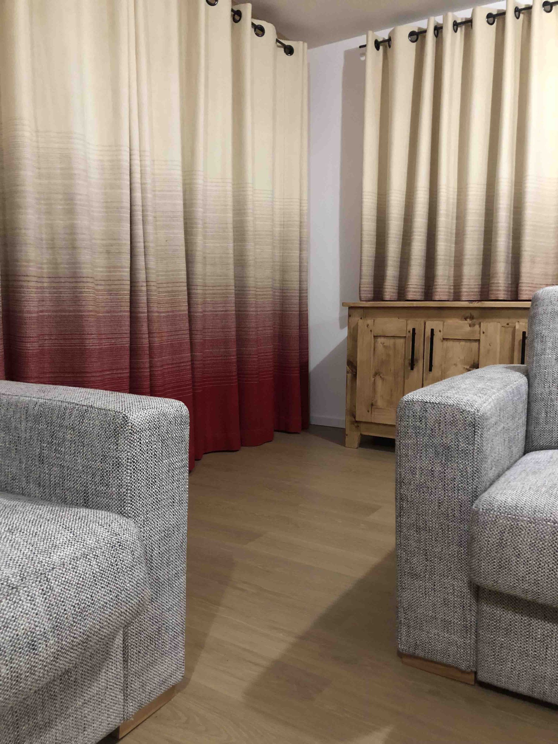 Canapé et Rideaux Arpin Les Gets