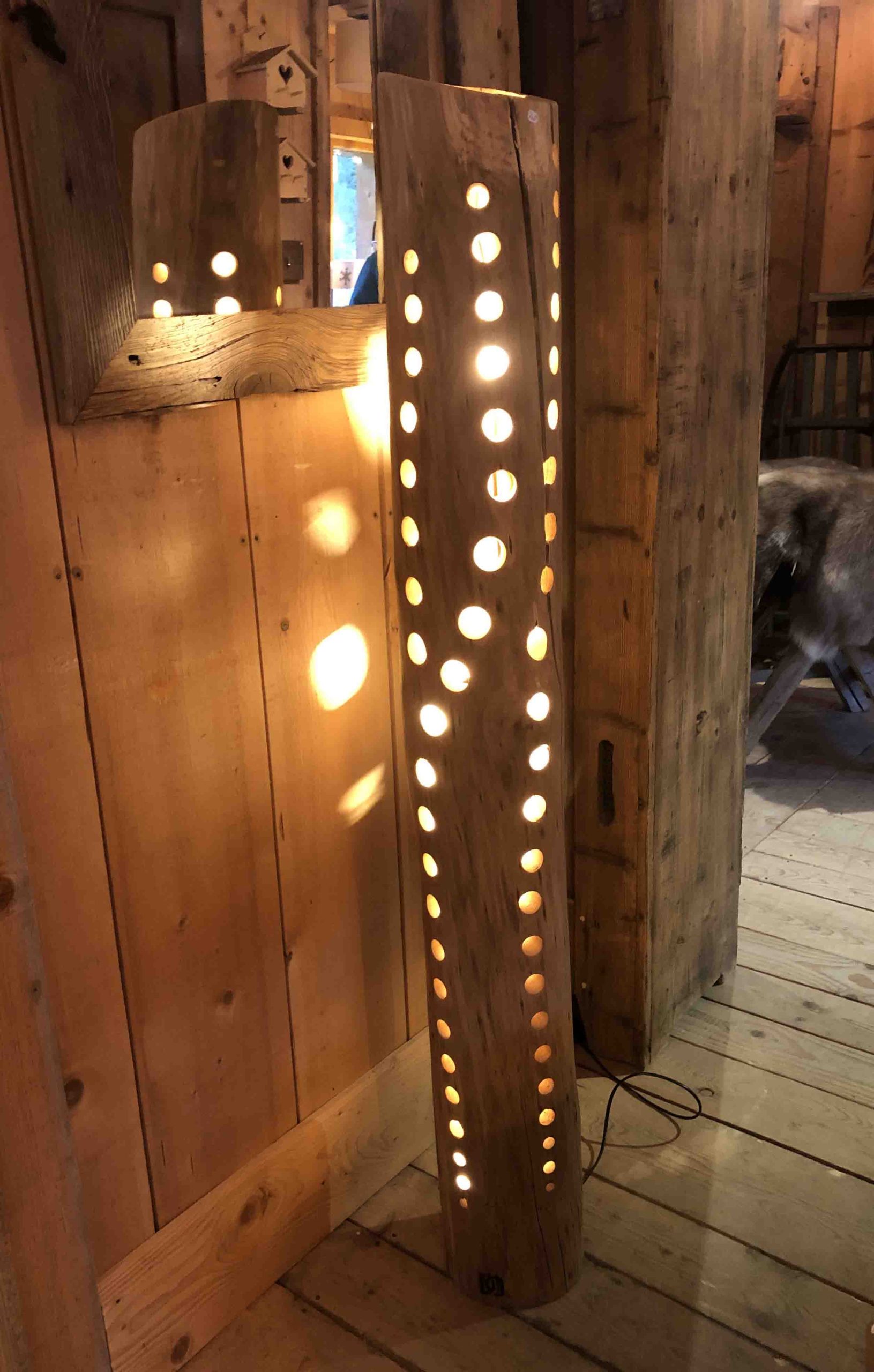 Lampe Tronc Les Gets